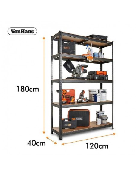 Regal VonHaus Extra Wide 15/369, 5 polični