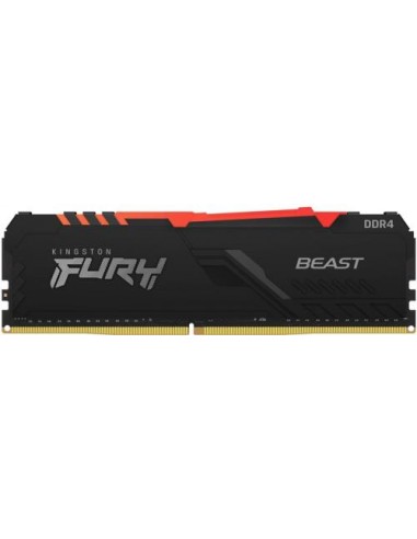 RAM DDR4 8GB 3200/PC25600 Kingston HyperX Fury Beast RGB (KF432C16BBA/8)