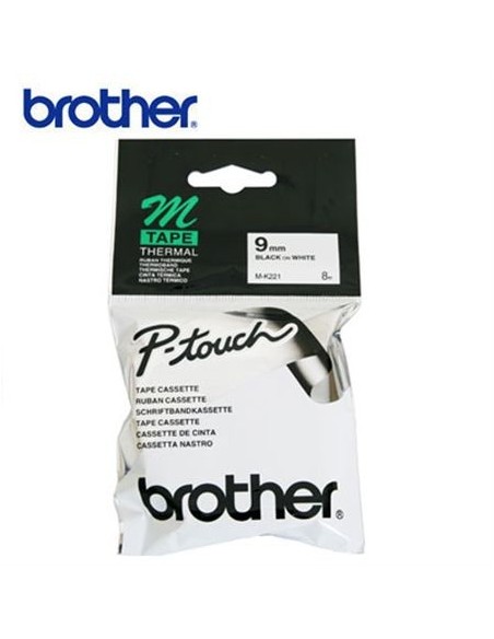 Brother trak MK-221 9mm Bel/Črn