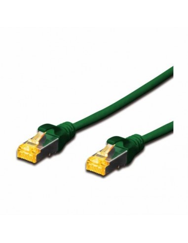 SFTP priključni kabel C6 RJ45 0.5m, Digitus DK-1644-A-005/G, zelen