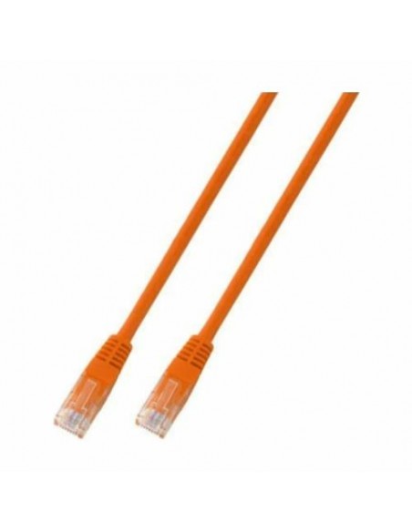 Priključni kabel UTP C6 RJ45 0.25m, EFB K8100OR.0,25, oranžen