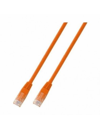 UTP priključni kabel C6 RJ45 0.5m, EFB K8100OR.0,5, oranžen