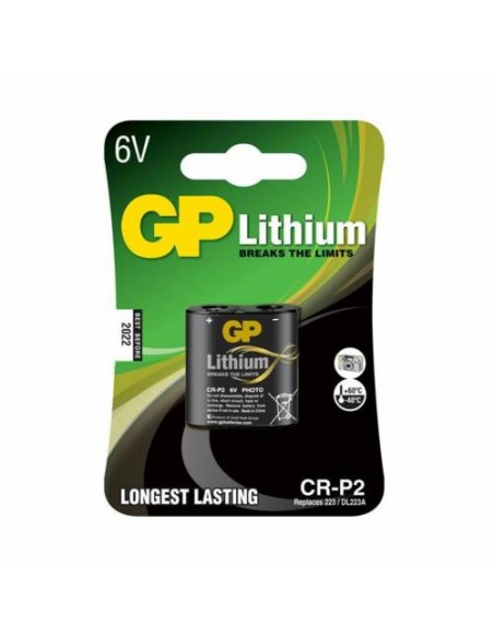 Baterija GP 6V CR-P2