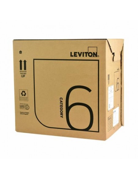 Kabel kolut UTP C6+ AWG23 305m Leviton C6U-Cca-Rlx-305GN
