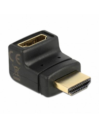Adapter HDMI-M/HDMI-Ž 19pin kotni, Delock 65072