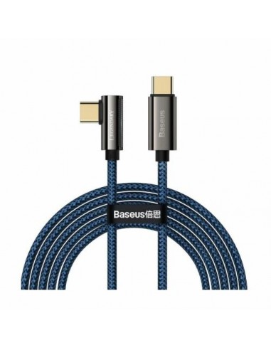 Kabel USB-C 2m M-M, 100W, Baseus CACS000703, kotni