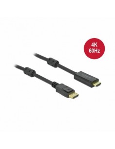 Kabel DisplayPort-HDMI 3m 4K, Delock 85957