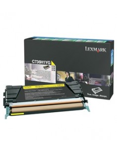 Lexmark toner Yellow za C73X/X73X (10.000 str.)