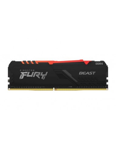 RAM DDR4 32GB 3200MHz Kingston Fury Beast RGB (KF432C16BBA/32)