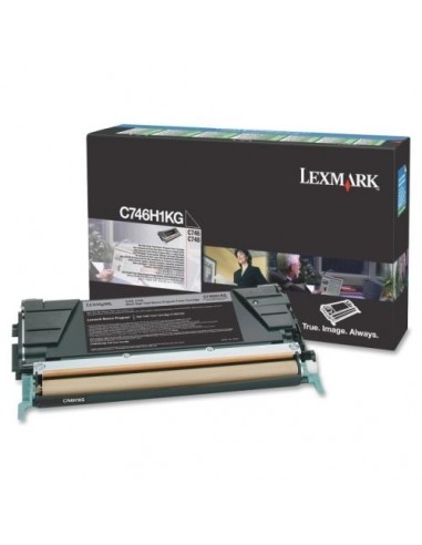 Lexmark toner C746H1KG črn za C746/748 (12.000 str.)