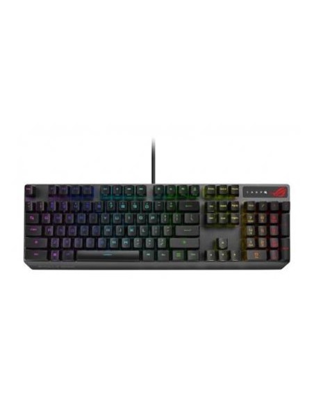 Tipkovnica Asus ROG Strix Scope RX (90MP0240-BKUA00) RX RGB USB US QUERTY, SLO gravura