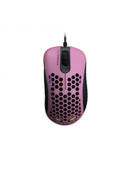Miška UVI LUST GallaSandalla Pink Edition (UVILUSTPIGA), RGB, 16.000 DPI, roza, USB