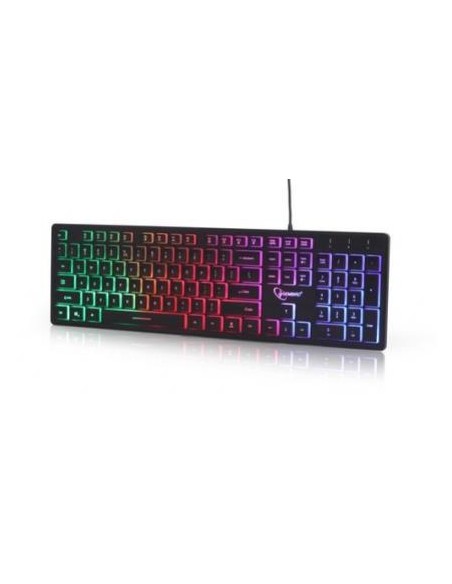 Tipkovnica Gembird RGB (KB-UML-01) US SLO gravura