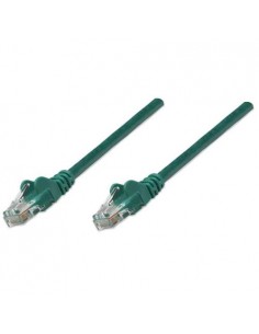 Priključni kabel UTP C5e RJ45 5m, zelen, Intellinet 319836