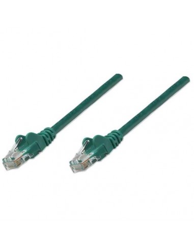 UTP priključni kabel C5e RJ45 5m, zelen, Intellinet 319836