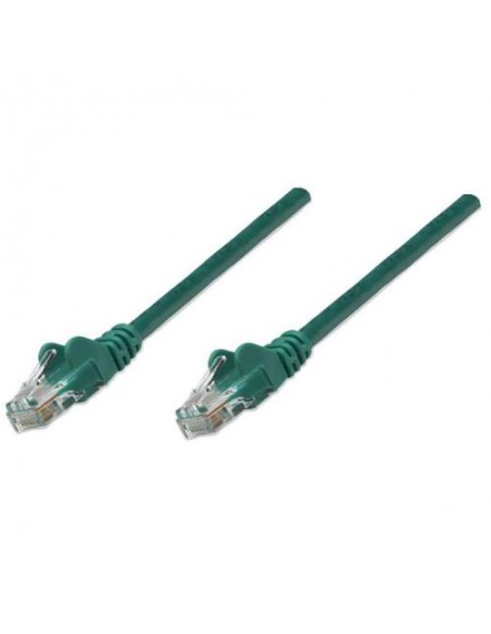 Priključni kabel UTP C5e RJ45 5m, zelen, Intellinet 319836