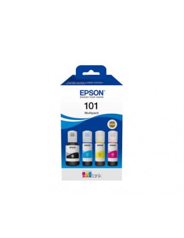 Epson komplet črnil 101 black/cyan/magenta/yellow (127ml črna, 70ml CMY)