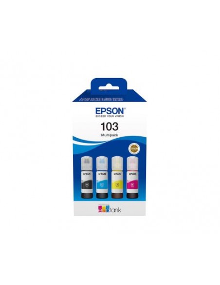 Epson komplet črnil 103 bk/c/m/y za L 1110/3110/3111/3150/3151 (4x 70ml)