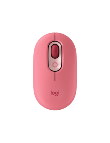 Miška Logitech POP Mouse z EMOJI (910-006548), Bluetooth, roza