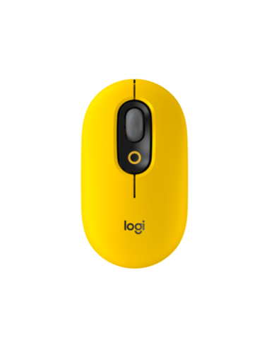 Miška Logitech POP Mouse z EMOJI (910-006546), Bluetooth, rumena