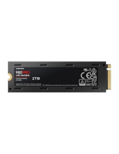 SSD Samsung 980 PRO HeatSink (MZ-V8P2T0CW) M.2 80mm 2TB, 7000/5100 MB/s, PCI-e 4.0 x4 NVMe