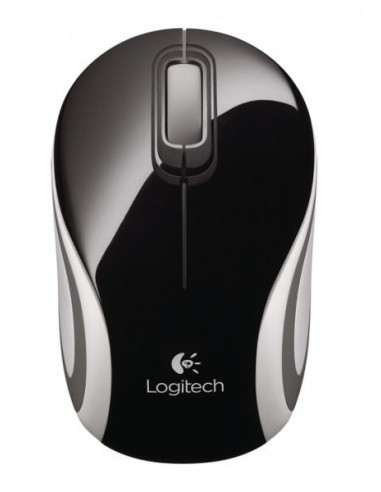 Miška Logitech M187 (910-002736), brezžična, črna, nano USB