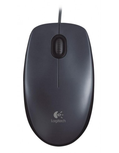 Miška Logitech M90 (910-001794), črna, USB