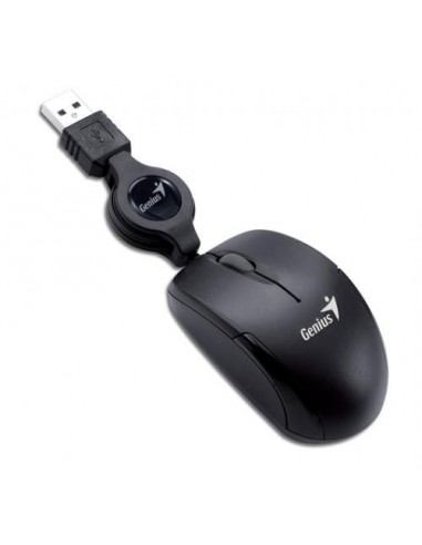 Miška Genius Micro Traveler, USB, črna