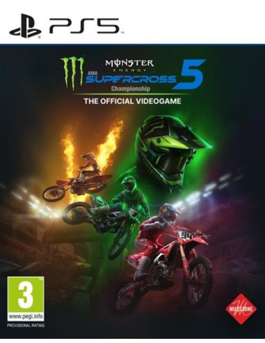 Monster Energy Supercross - The Official Videogame 5 (Playstation 5)
