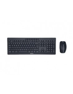 Tipkovnica + miška Cherry Stream Desktop Wireless Recharge (JD-8560SL-2) črna, SLO
