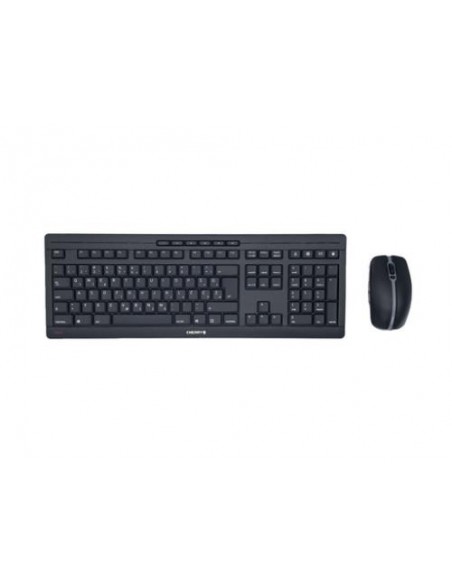 Tipkovnica + miška Cherry Stream Desktop Wireless Recharge (JD-8560SL-2) črna, SLO