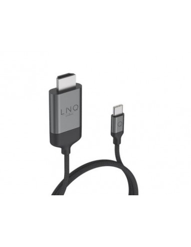 Kabel USB-C na HDMI 4K@60Hz, 2m, LINQ LQ48017