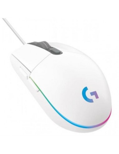 Miška Logitech G203 LIGHTSYNC (910-005797), bela