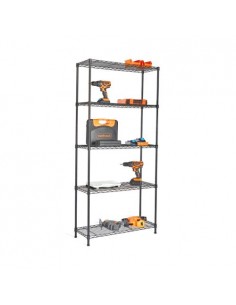 Regal VonHaus 3500255, 5 polični