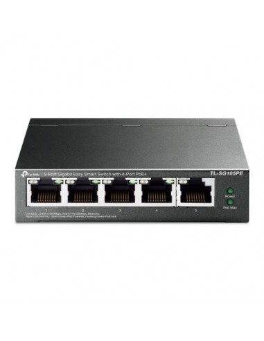 Switch TP-Link TL-SG105PE, 5port 10/100/1000Mbps, PoE+