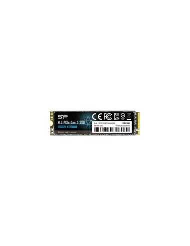 SSD Silicon Power P34A60 (SP512GBP34A60M28) M.2, 512GB, 2200/1600 MB/s, NVMe