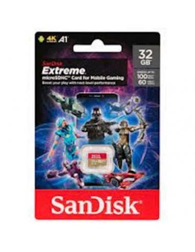 Spominska kartica Micro SDHC 32GB SanDisk Extreme Mobile Gaming (SDSQXAF-032G-GN6GN)