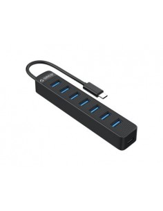 Hub USB-C Orico TWC3-7A-BK-EP