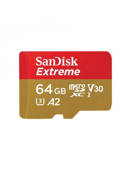Spominska kartica Micro SDXC 64GB SanDisk Extreme (SDSQXAH-064G-GN6MA)