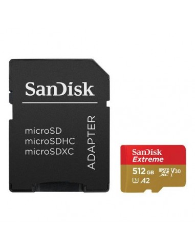 Spominska kartica Micro SDXC 512GB SanDisk Extreme (SDSQXAA-512G-GN6MA)