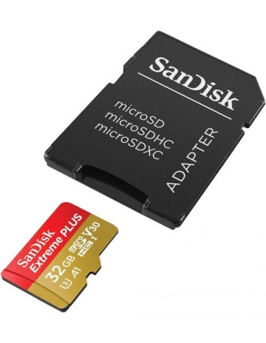 Spominska kartica Micro SDXC 32GB SanDisk Extreme PLUS (SDSQXBG-032G-GN6MA)
