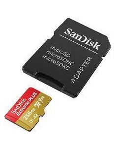Spominska kartica Micro SDXC 256GB SanDisk Extreme PLUS (SDSQXBD-256G-GN6MA)