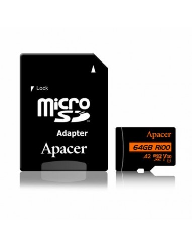 Spominska kartica Micro SDXC 64GB Apacer (AP64GMCSX10U8-R)