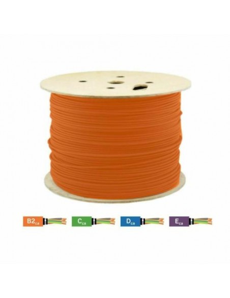 Kabel kolut UTP C6a AWG26 500m Leviton AC6-DCZ-B2ca-500OR