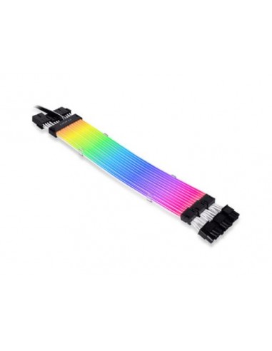 Kabel Lian Li Strimer Plus V2 Triple 8-Pin RGB PCIe, za grafično kartico, 30 cm