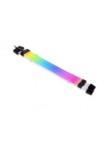 Kabel Lian Li Strimer Plus V2 Dual 8-Pin RGB PCIe, za grafično kartico, 30 cm