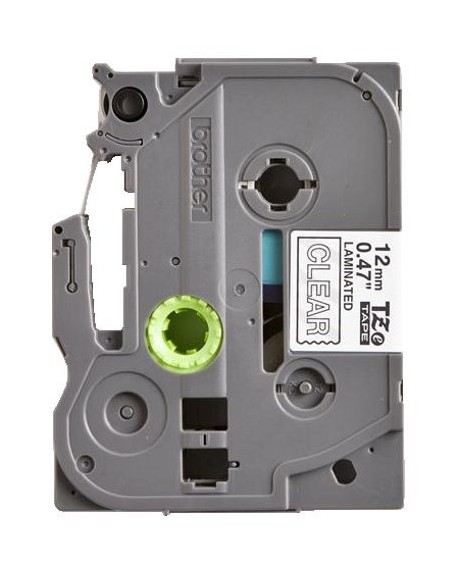 Brother trak TZe-135 12mm Prozoren/Bel