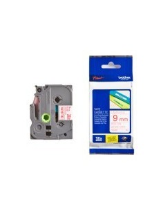 Brother trak TZe-222 9mm Bel/Rdeč