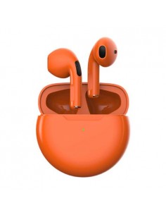 Slušalke Moye Aurras 2 True Wireless, oranžne