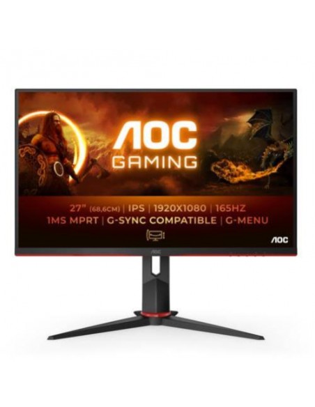 Monitor AOC 27"/68cm 27G2SPU/BK, 1920x1080, 165Hz, 250 cd/m2, 1ms